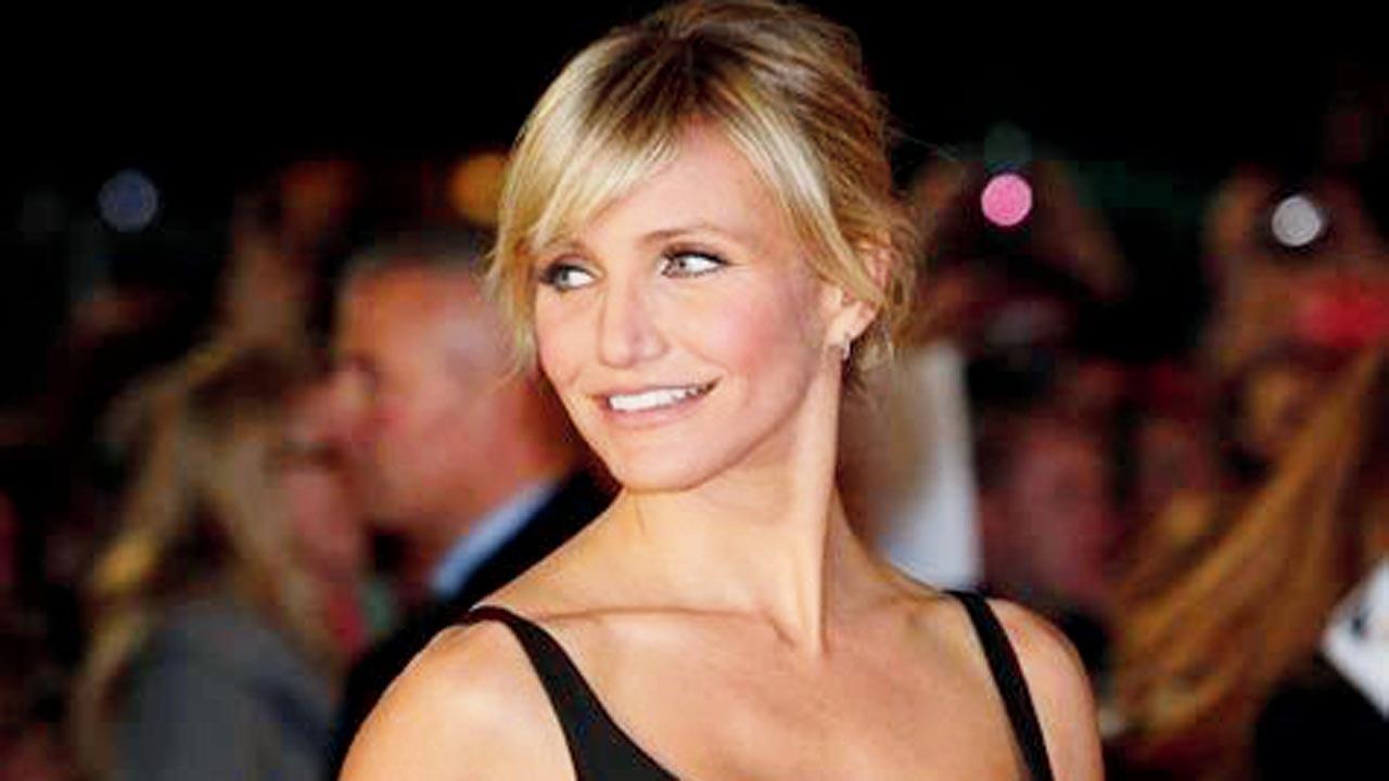 Cameron Diaz is literally ‘back in action’  