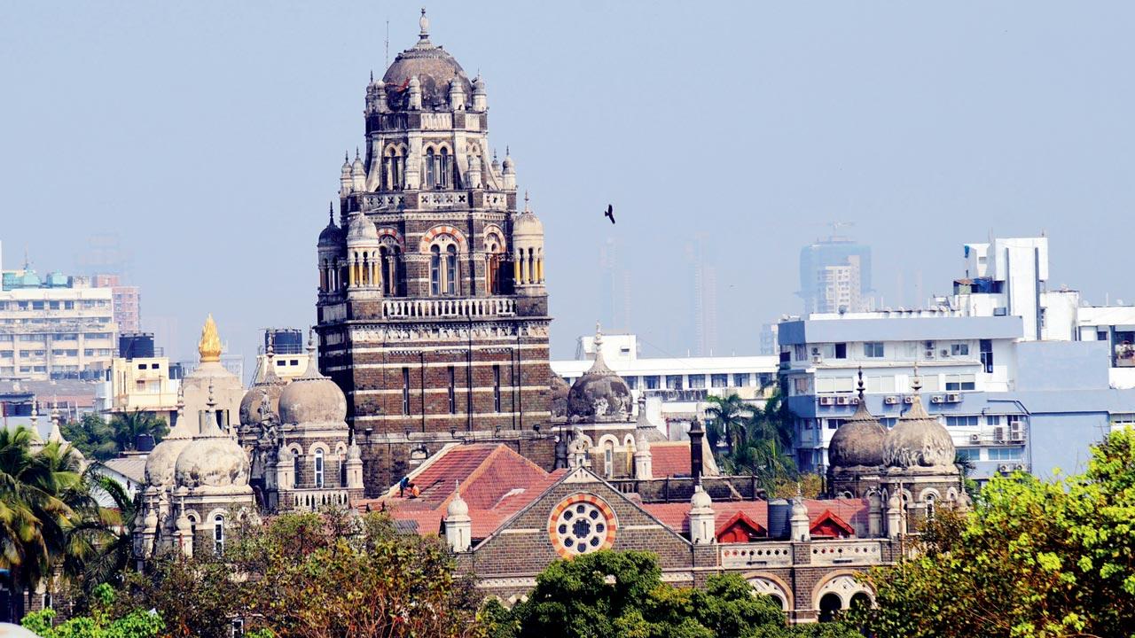 The Western Railway Headquarters at Churchgate on January 24. File pic/Pradeep Dhivar