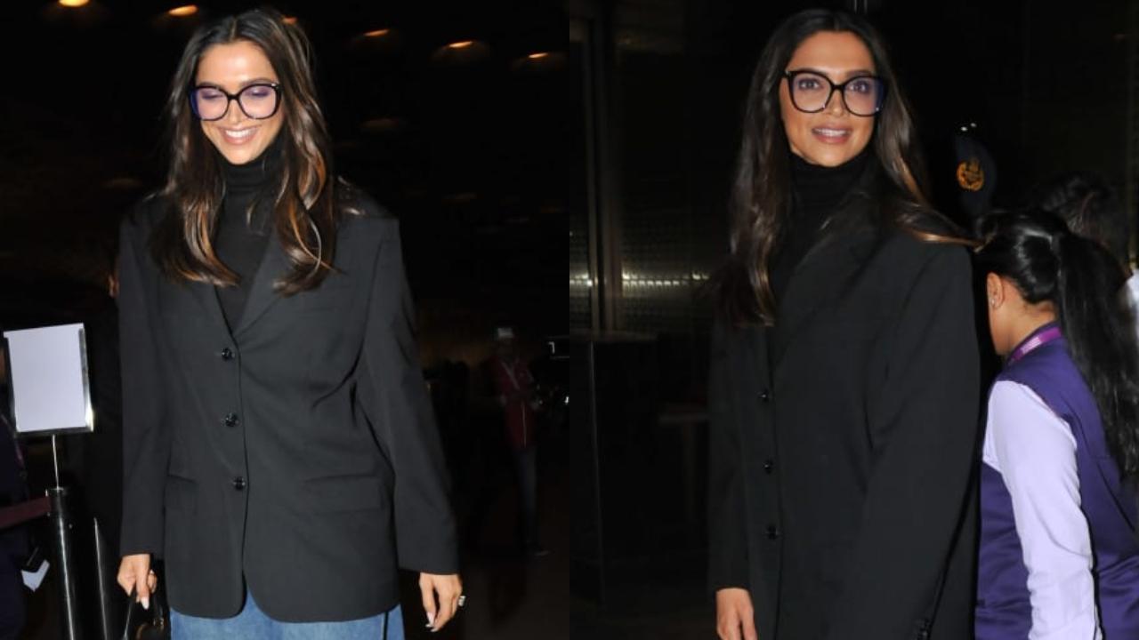 IN PICS: Deepika Padukone looks like an absolute 'boss lady' as she leaves  for Oscars 2023