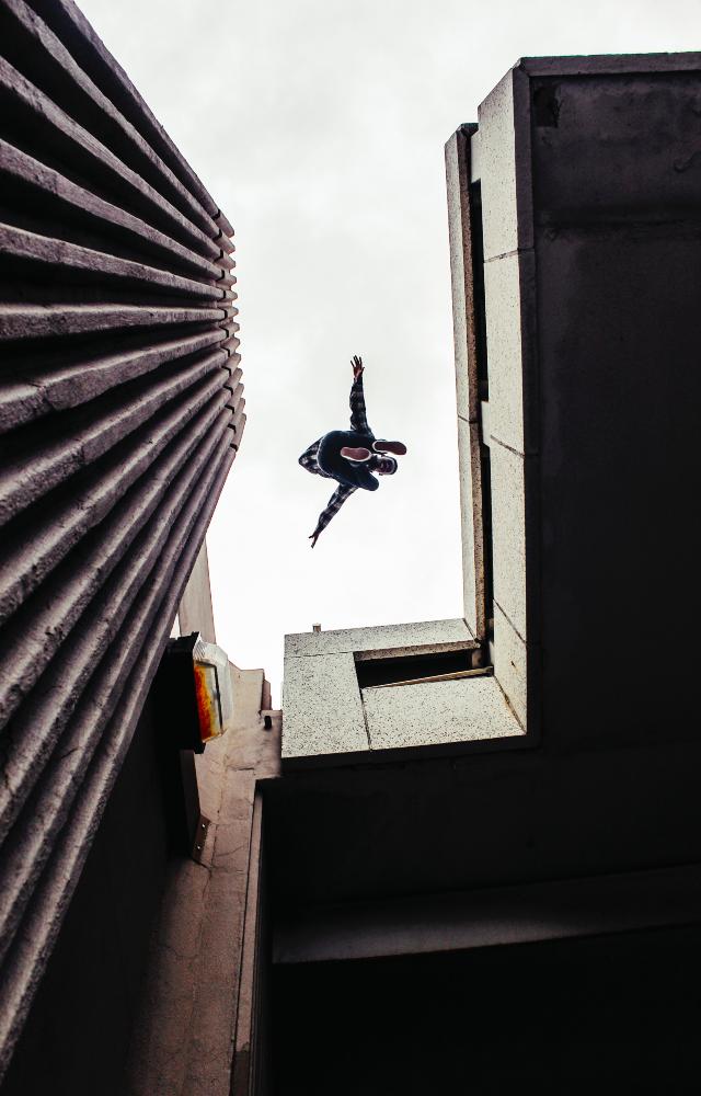 You are falling from a height 