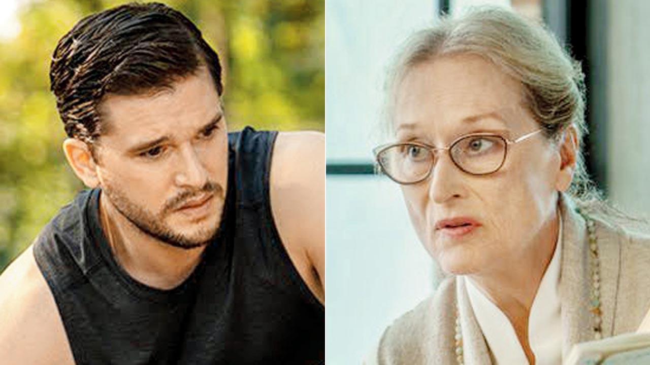 Kit Harington and Meryl Streep