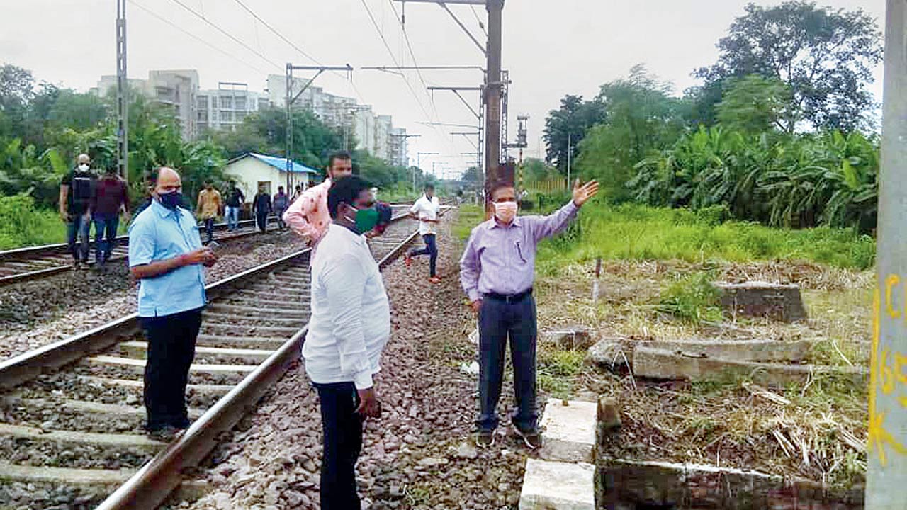 Surveying work is carried out for the proposed station in 2020
