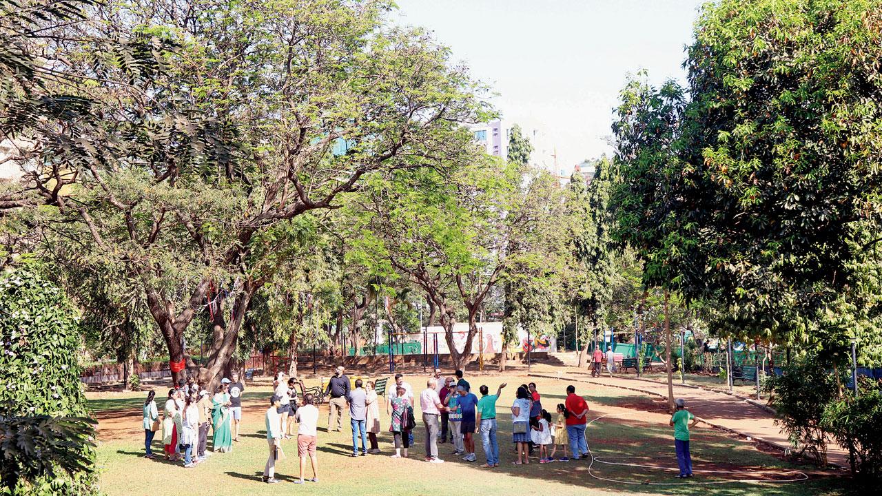 The BMC had earlier proposed to build an underground parking lot at Pushpa Narsee Park