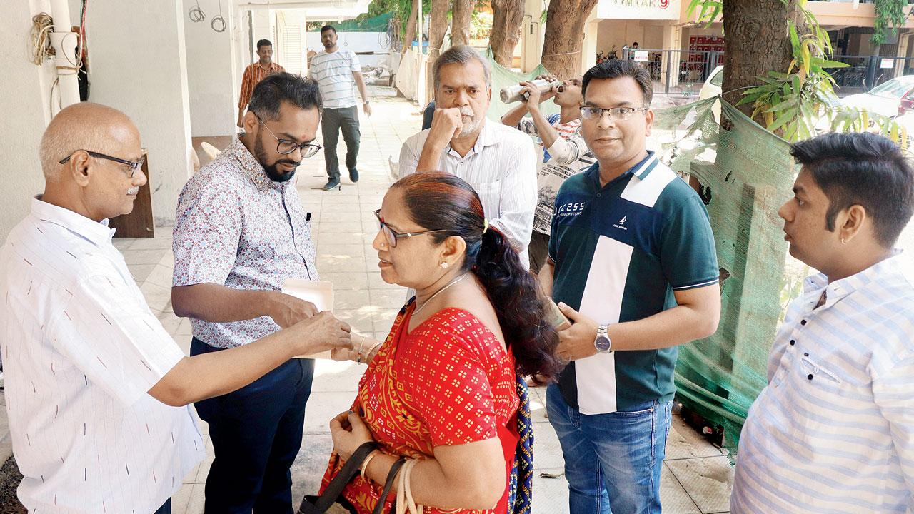 Residents celebrate Gudhi Padwa and their new houses