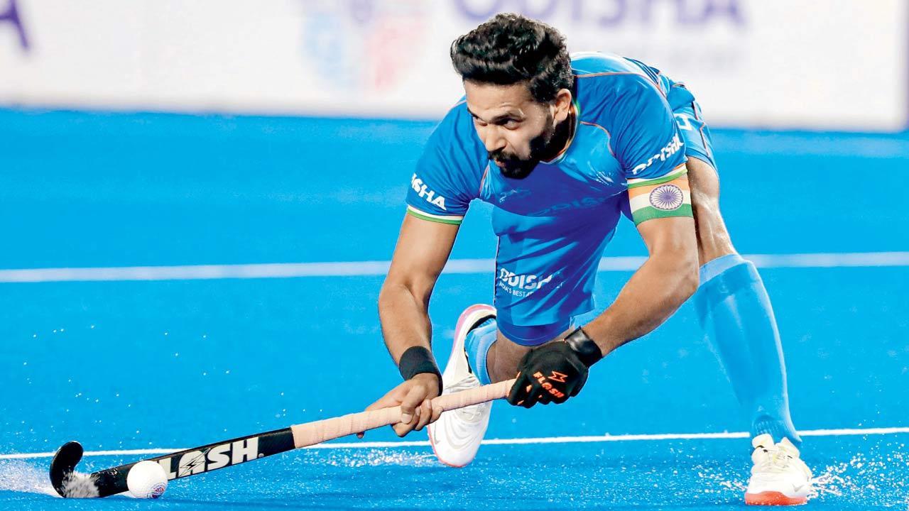 Harmanpreet Singh’s hat-trick helps India beat Australia 5-4