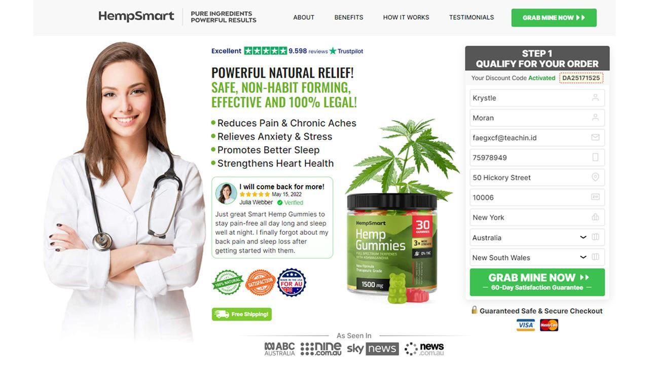 Smart Hemp Gummies Australia/Nz (New Zealand) Chemist Warehouse, Hemp Smart Gummies Reviews [Truth Exposed 2023] 