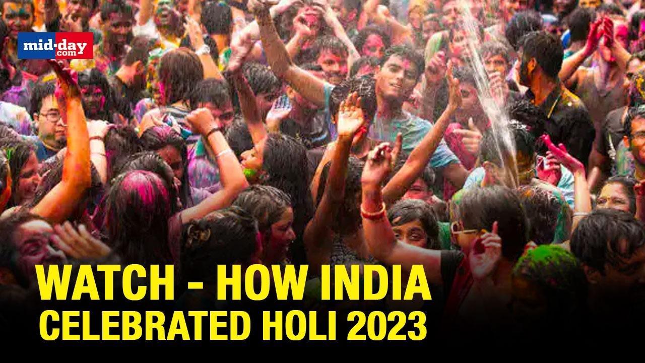 Holi 2023: Flowers, ‘Gulal’, Dance & ‘Dhol’, India Celebrates Festival Of Colors
