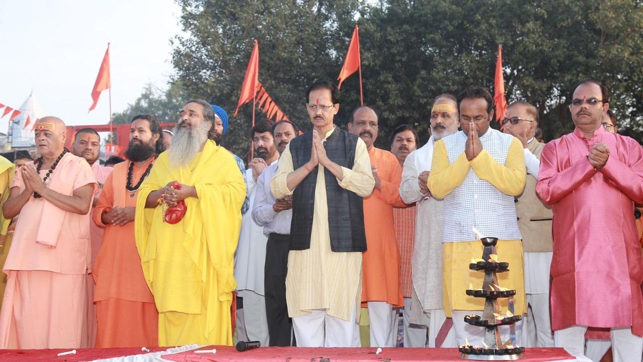 Former IAS Ved Prakash Reigniting Hindu New Year Tradition, Thousands Gathered