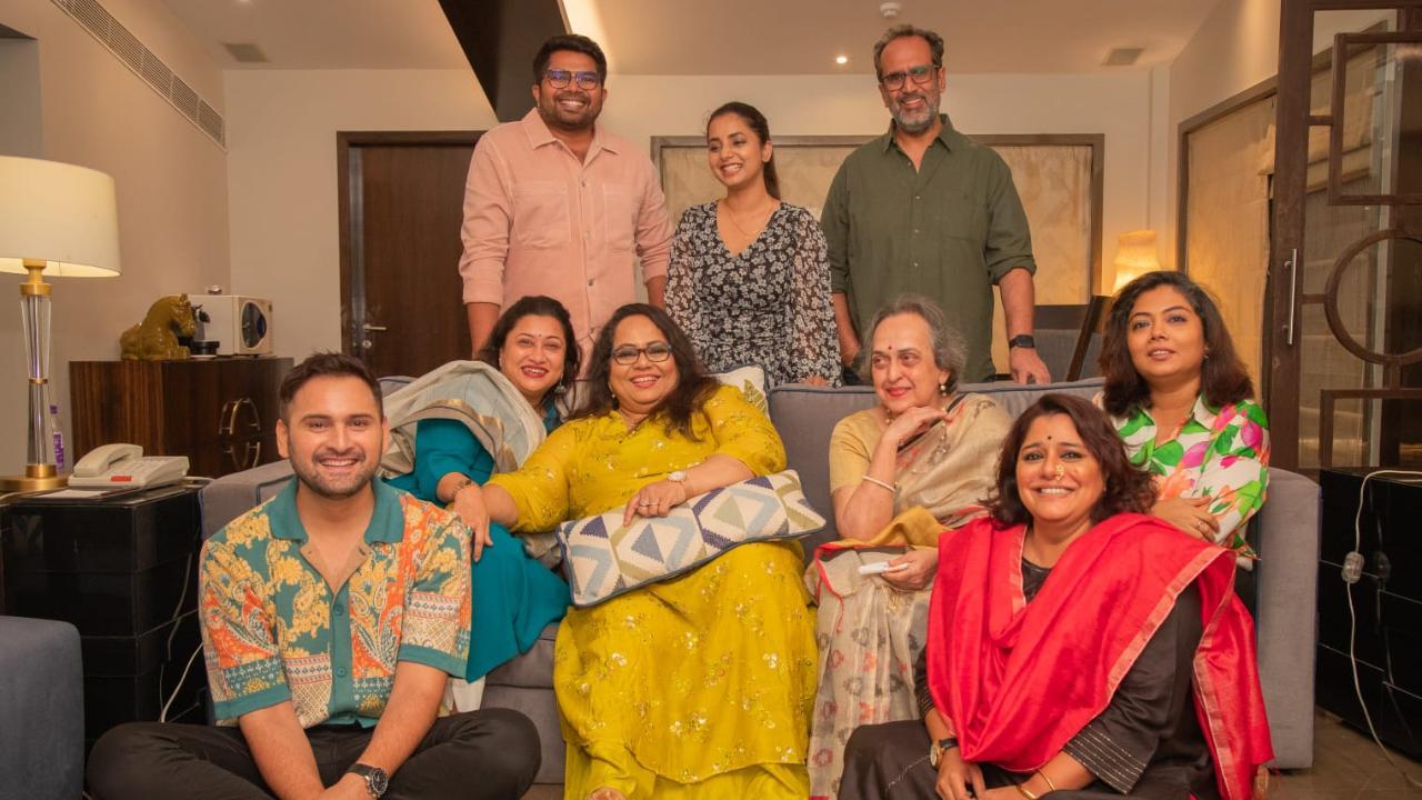 Aanand L. Rai celebrates International Women's Day with the cast of Jhimma 2