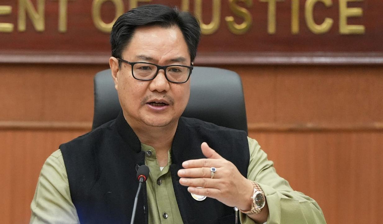 Attempts being made to tell world Indian judiciary, democracy in crisis: Kiren Rijiju