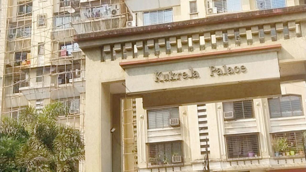 Kukreja Palace where the couple lived