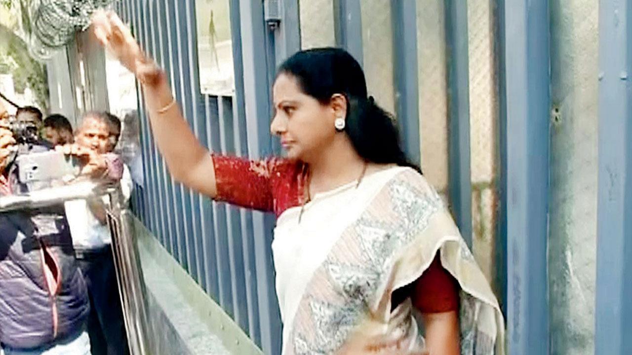 Delhi excise policy case: ED questions BRS MLC K Kavitha for nine hours
