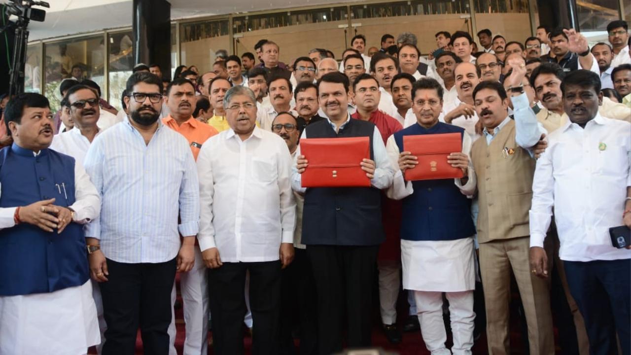 IN PHOTOS: Shinde-Fadnavis govt's first budget for Maharashtra