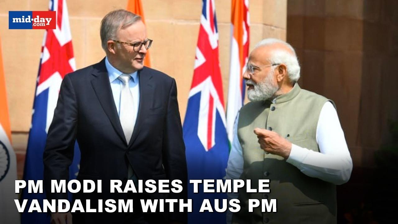PM Modi Discusses Vandalism Of Hindu Temples With Australian PM Albanese