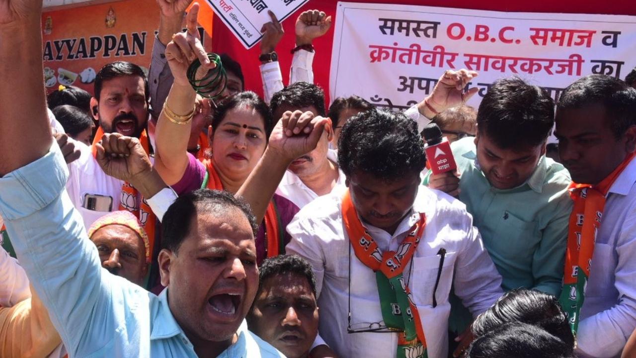 BJP Mumbai president and MLA Ashish Shelar told media on Friday that by commenting on the “surname Modi”, Rahul Gandhi insulted the OBC community. “We condemn him.,