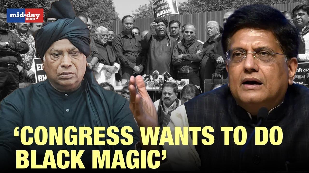 Piyush Goyal Attacks On Congress’ Attire, Says They Want To Do Black Magic