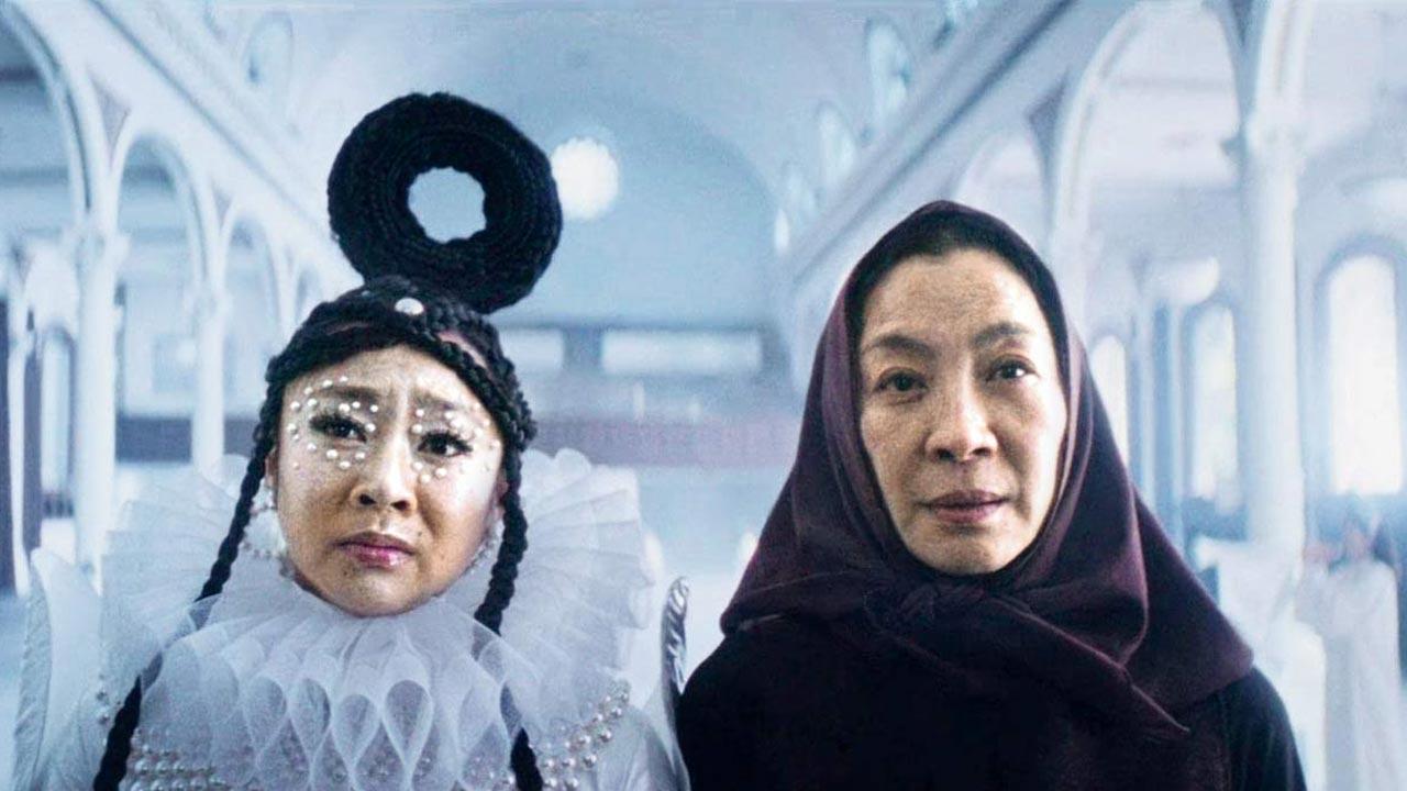 Mother and daughter, Evelyn and Joy Wang’s complex relationship, threatens to end all universes at all times, in Everything Everywhere All at Once