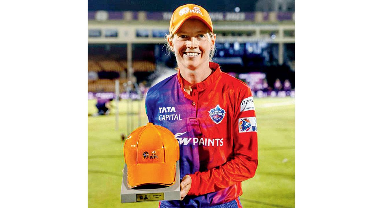 Lanning scored the maximum runs in the WPL. Pic Courtesy/Delhi Capitals, Twitter