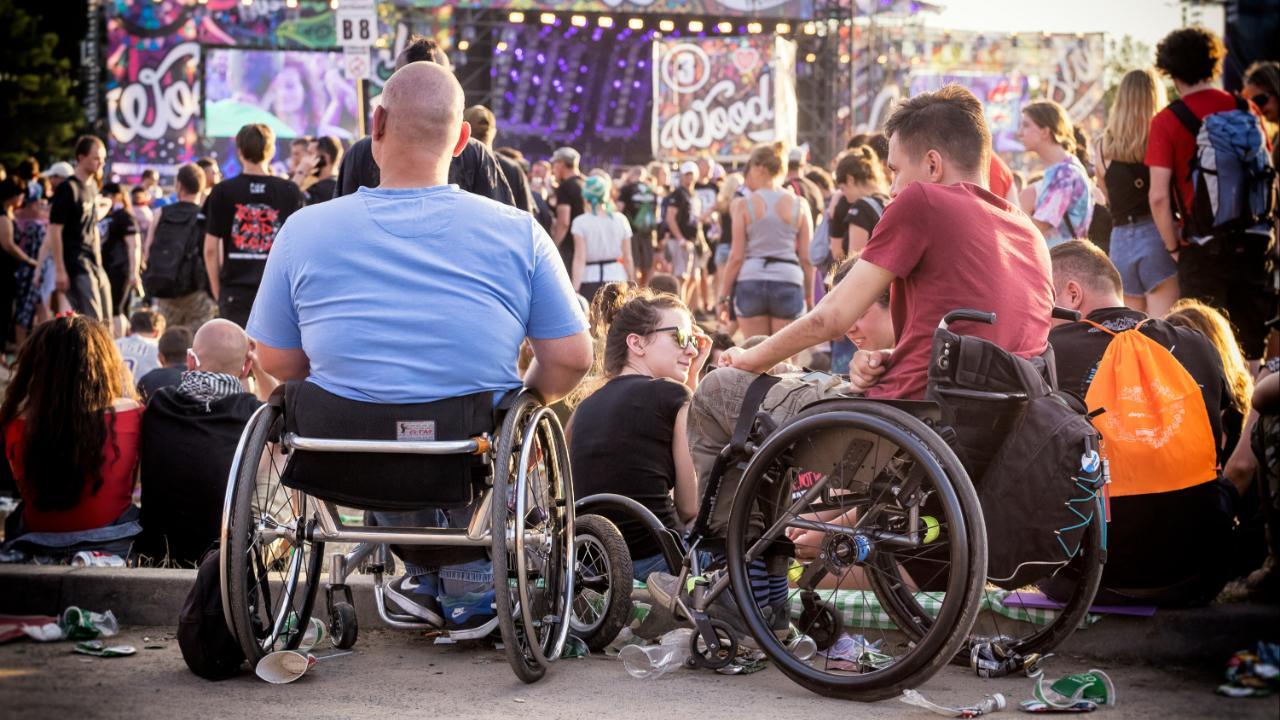 How accessible are music festivals for differently-abled people in India?