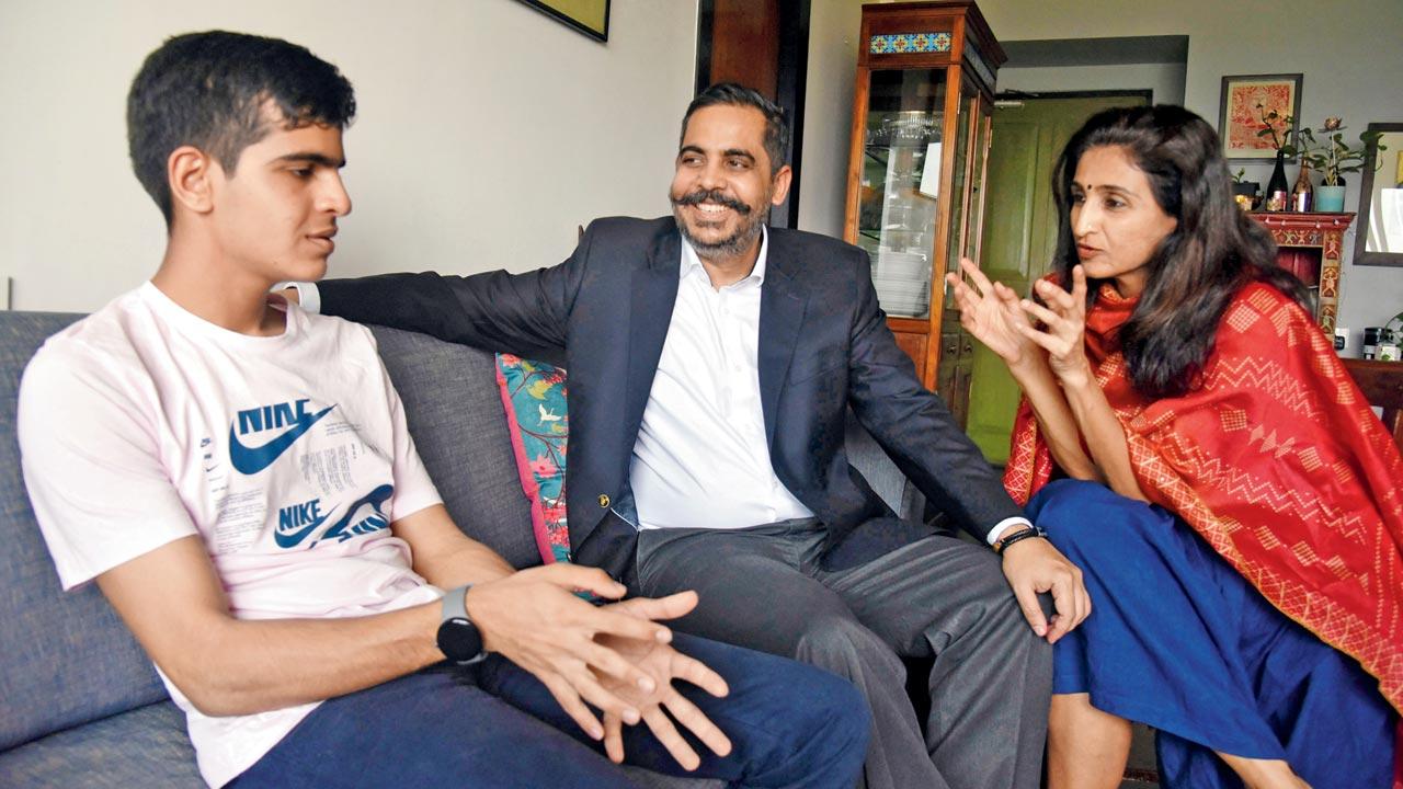 Neurodiversity consultant Gopika Kapoor and husband Mohit Kapoor, who is the founder of Universal Legal, a Mumbai-based law firm are among the many parents leading the fight against the use of stem cell therapy for autism. Their 18-year-old son Vir is on the autism spectrum. Pic/Sameer Markande