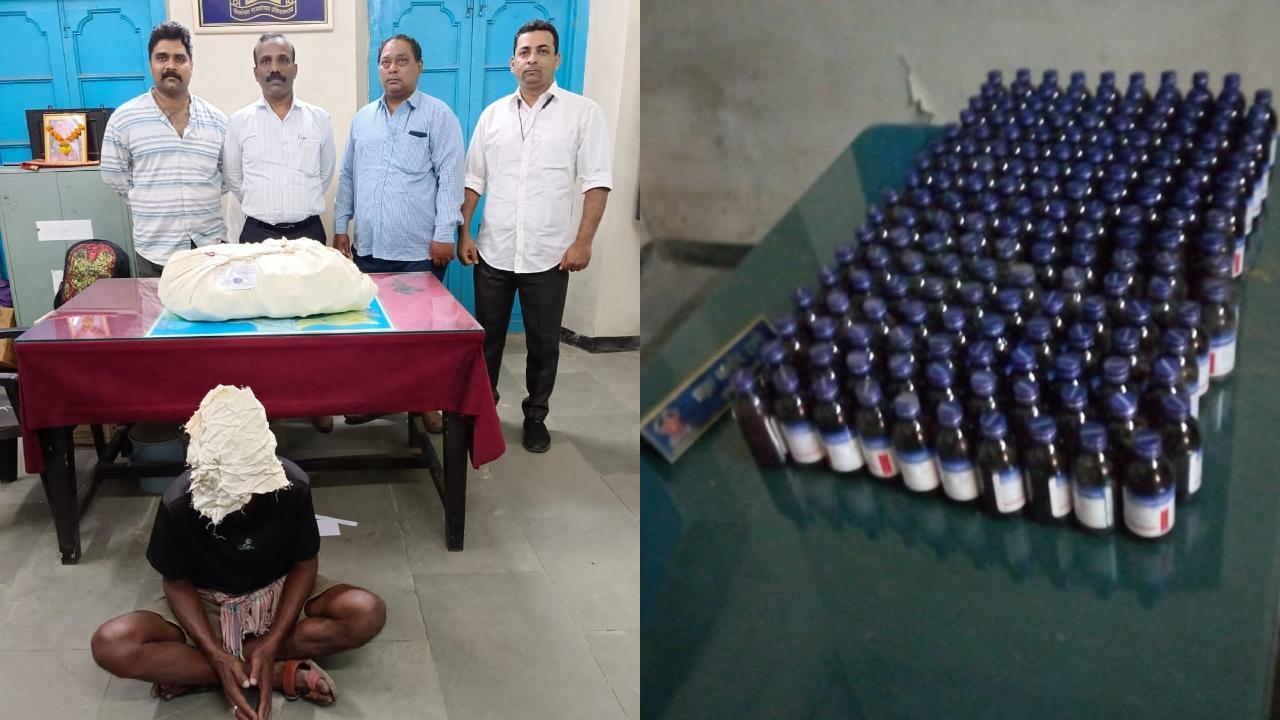 Mumbai: Excise department seizes 170 bottles of banned cough syrup, one arrested