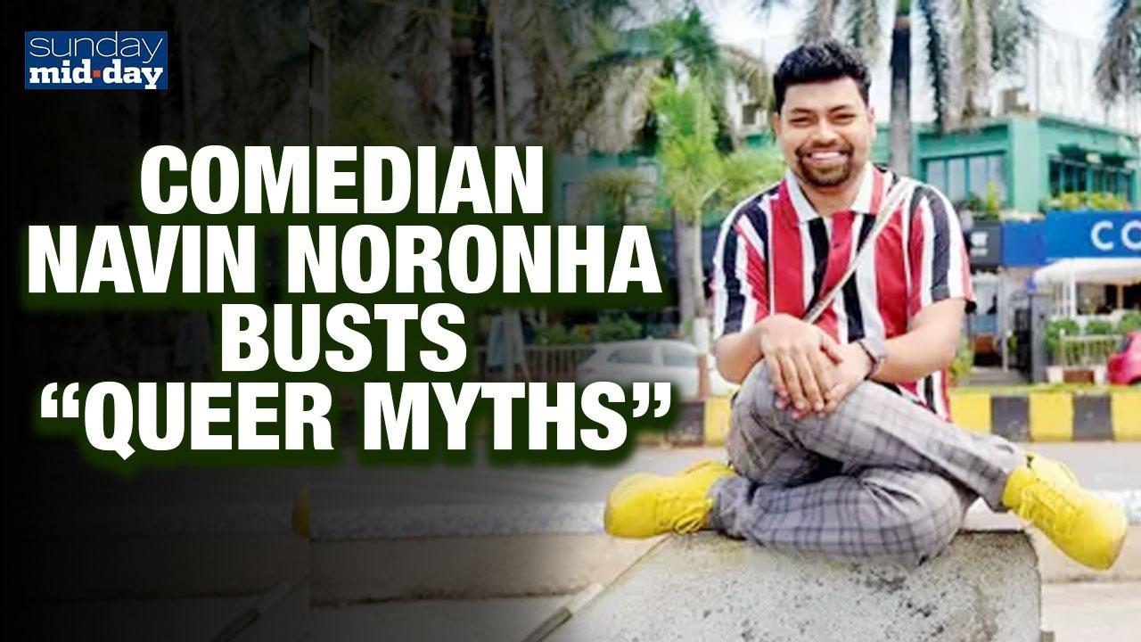 Comedian Navin Noronha busts “queer myths”