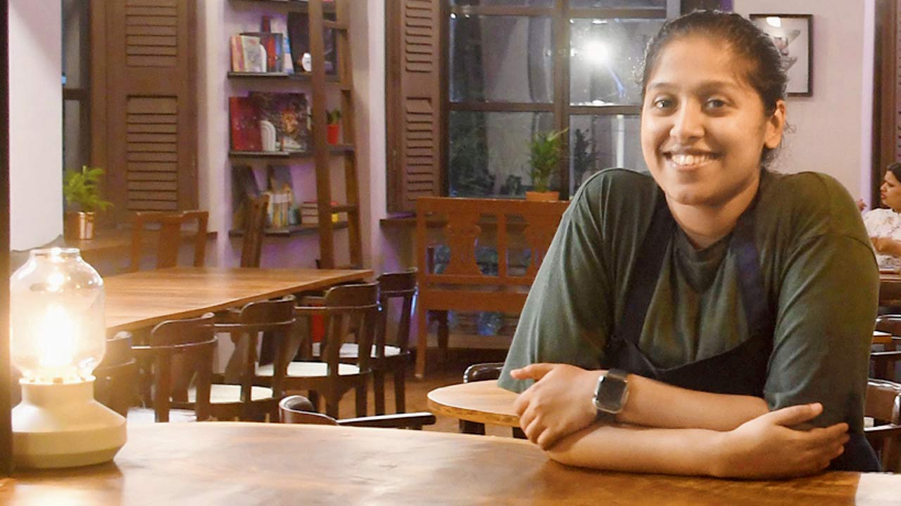 Niyati Rao at her Fort restaurant 