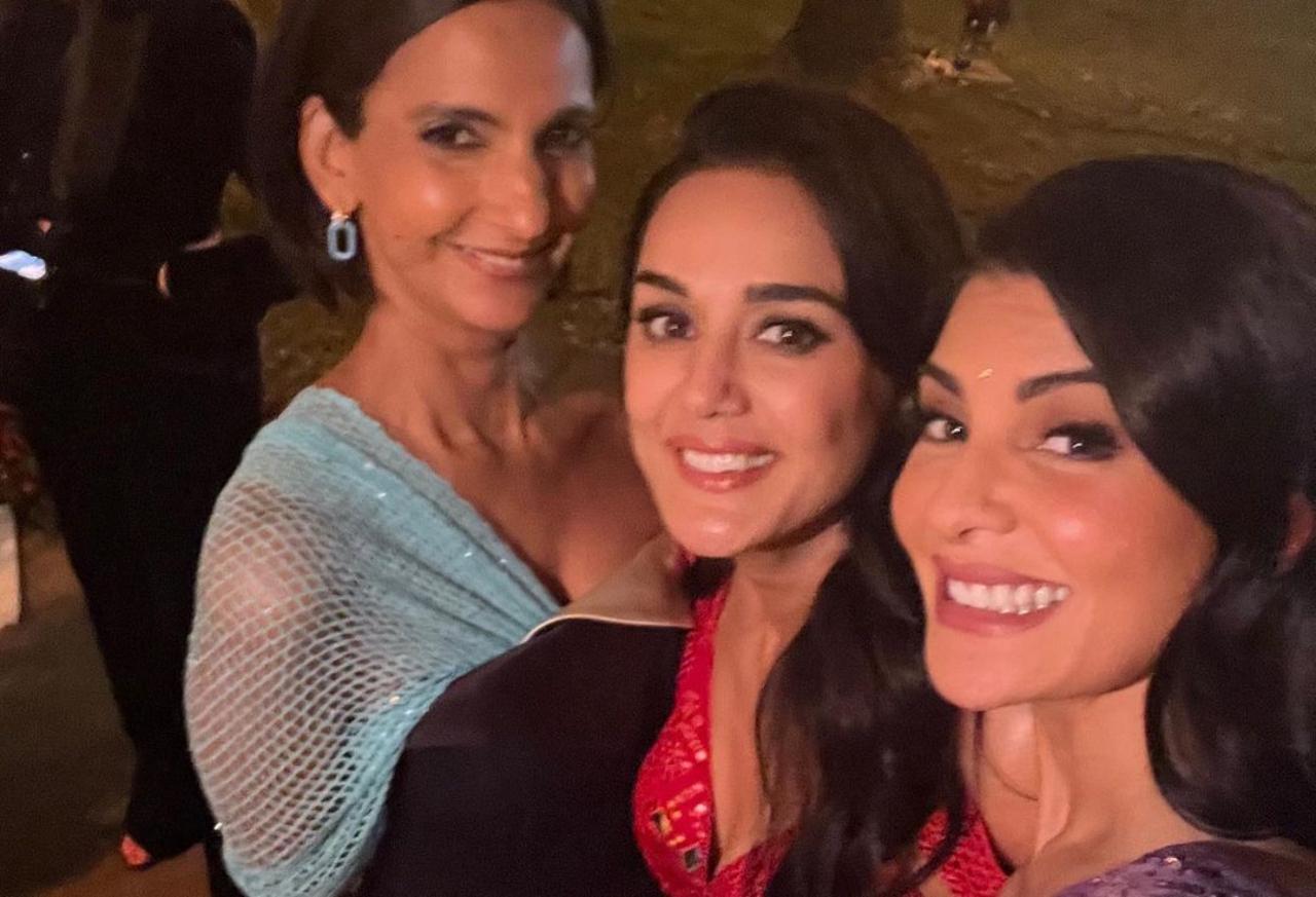 Jacqueline Fernandez and Preity Zinta, who attended the party, took to their social media handle to share inside pictures from the party