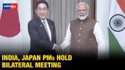 PM Modi holds bilateral meeting with Japanese Counterpart Fumio Kishida at Hyderabad House in Delhi