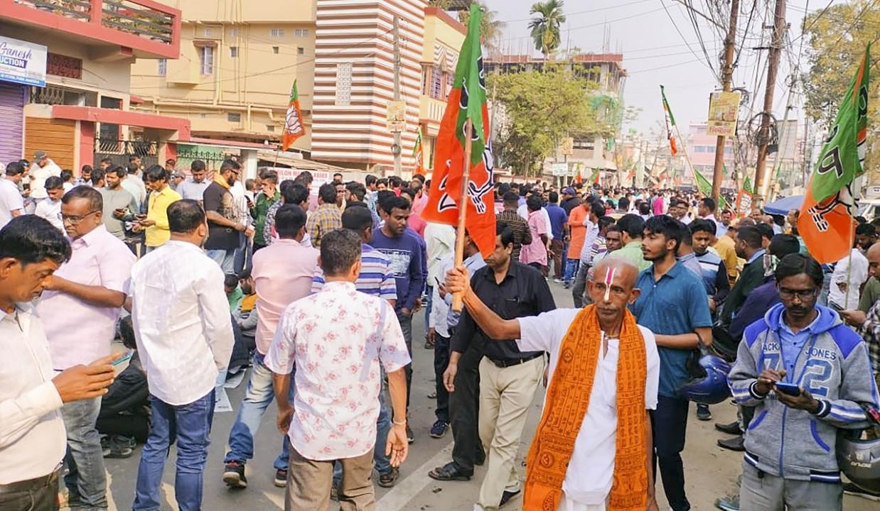 Tripura elections: BJP leads in 29 seats, Left-Congress in 17