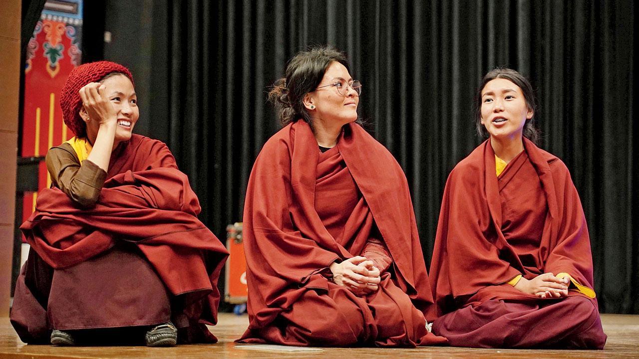 Watch a Tibetan theatre performance on their non-violent freedom struggle
