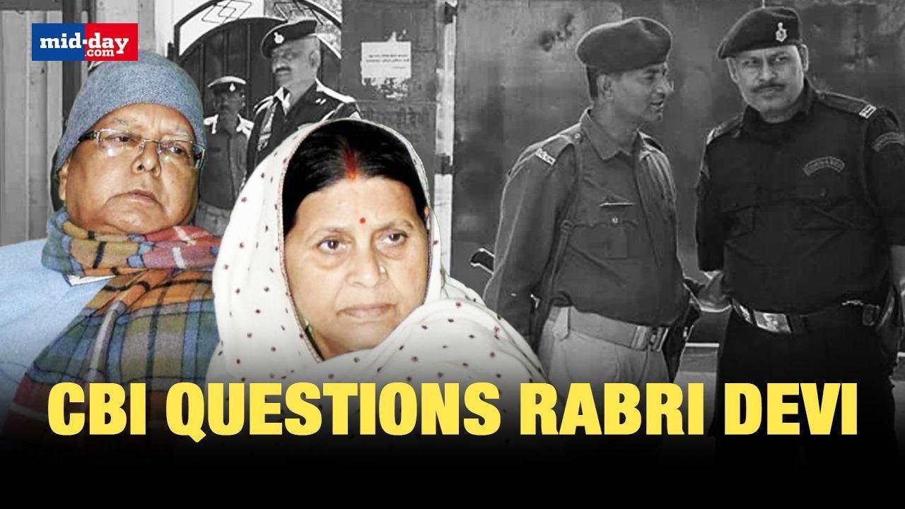 CBI Questions Former Bihar CM Rabri Devi In Land For Job Case