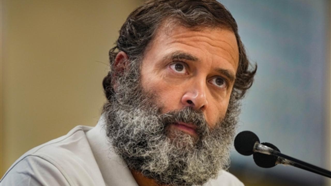 I cannot be intimidated by police, cases, says Rahul Gandhi