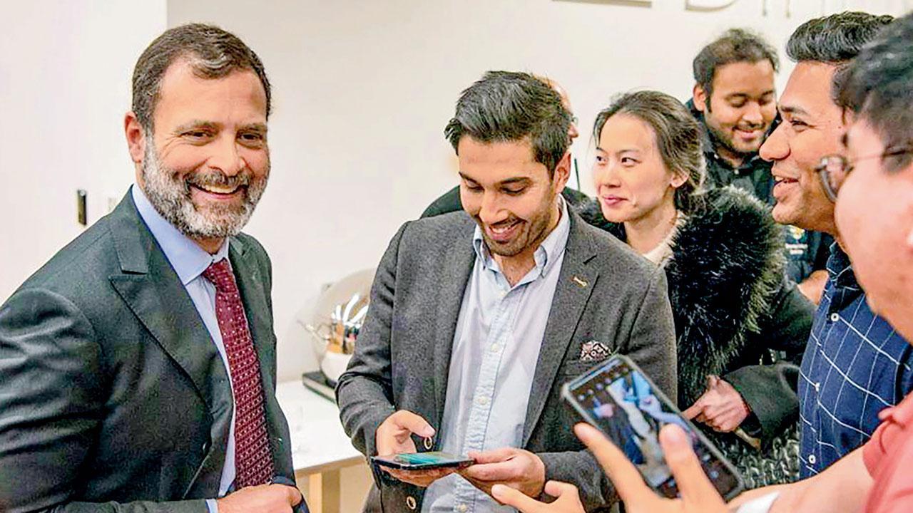 At Cambridge, Rahul brings up Pegasus; defaming India, says min