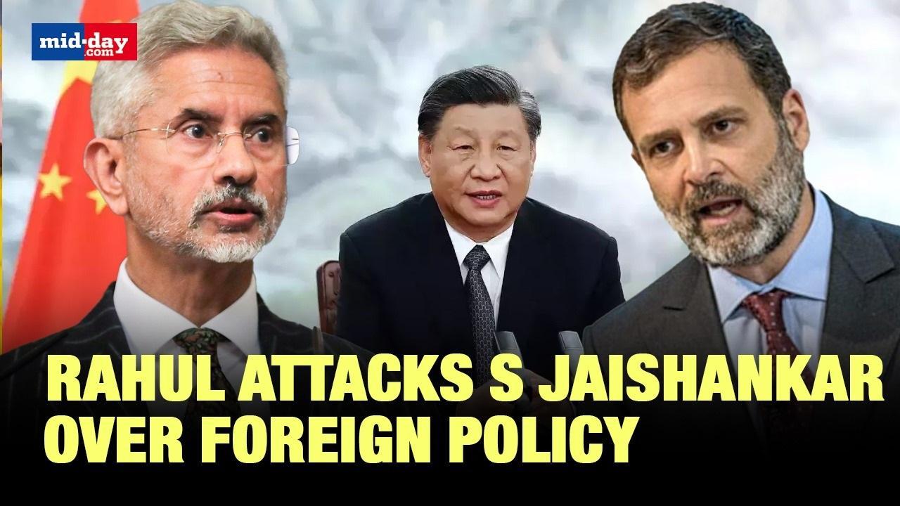 Rahul Gandhi Attacks EAM Jaishankar On Not Understanding China Threat