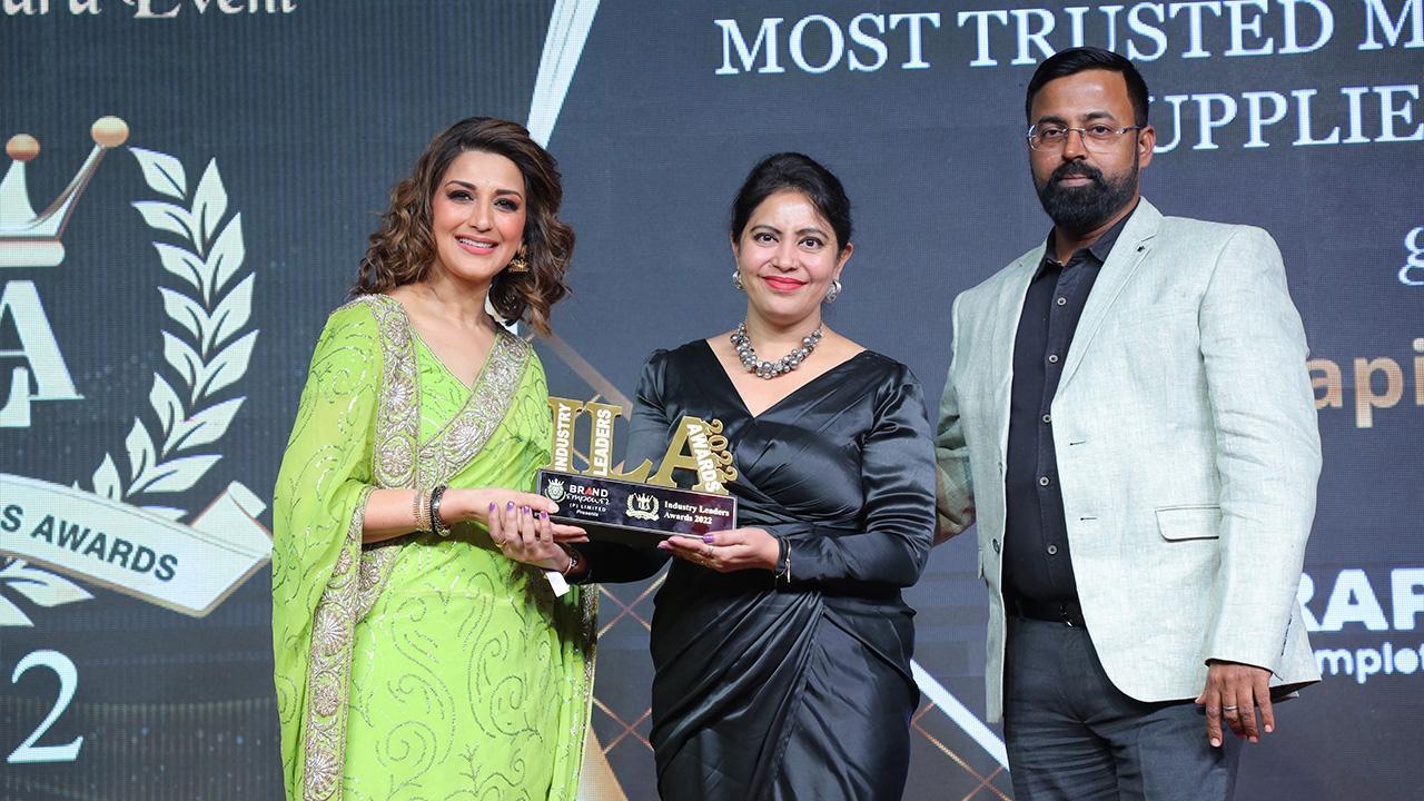 Rapid House Awarded as Bihar’s Most Trusted Medical Equipment Supplier at ILA 2022