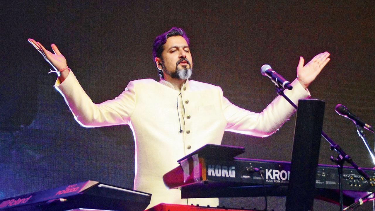 Ricky Kej at the weekend concert. PIC/SATEJ SHINDE