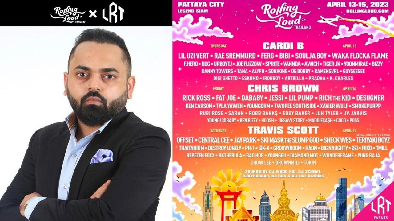 Rolling Loud Comes To Thailand: Appoints Mr. Tanwar as First Ever Representative