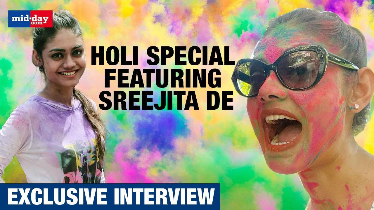 Holi Exclusive with Sreejita De