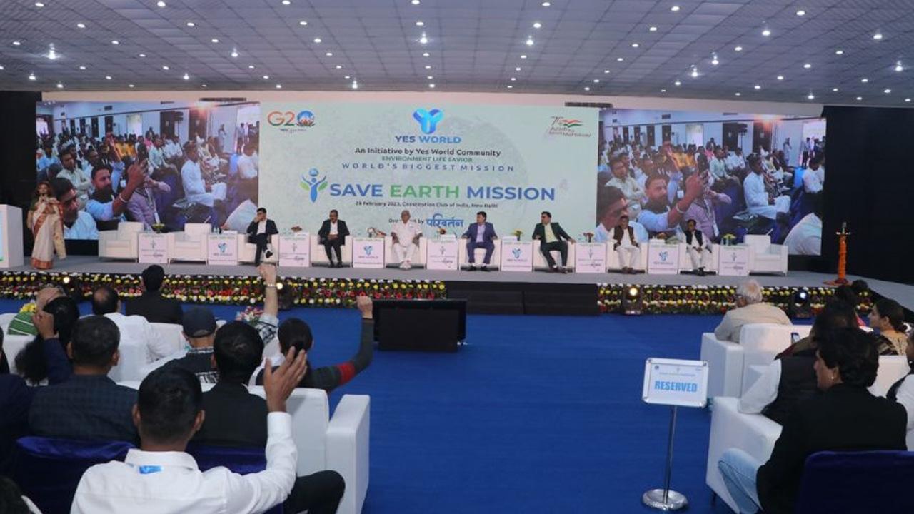 YES WORLD Inspires Everyone To SAVE EARTH Through Major Event Held In New Delhi