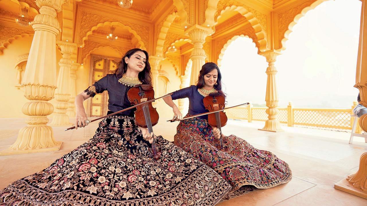 Violinists Ragini and Nandini Shankar's debut album infuses global sounds