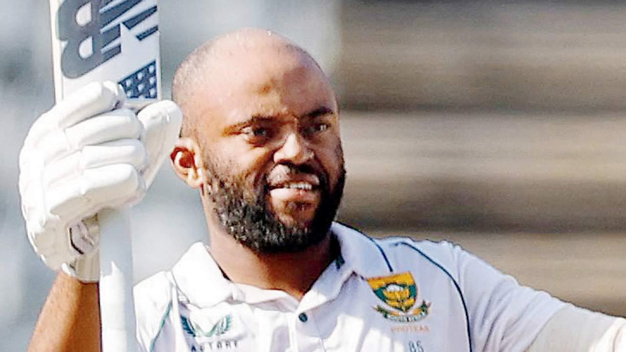 Ton-up Temba Bavuma puts Proteas in charge of 2nd Test v Windies