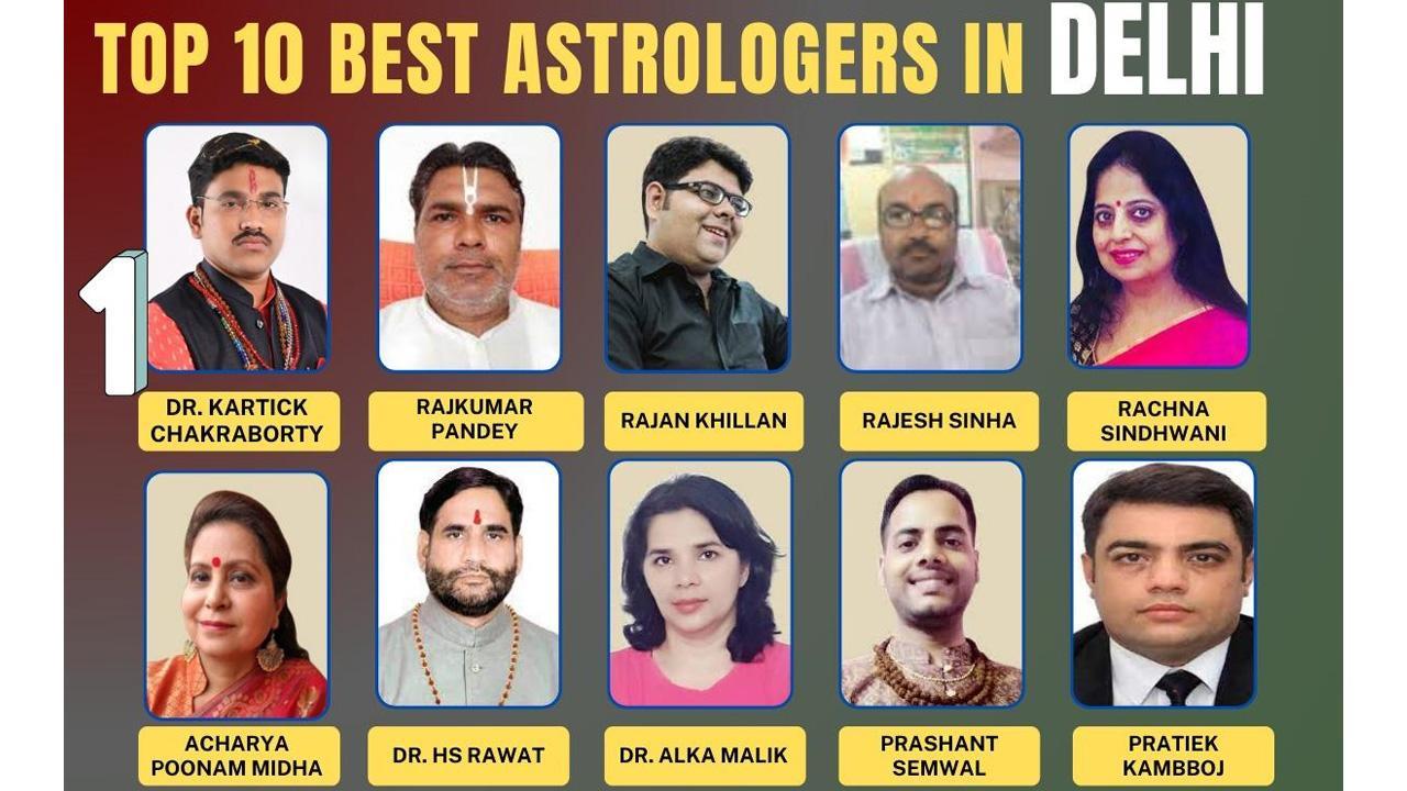 Top 10 Best Astrologer In Delhi - Dr.Kartick Chakraborty List Of 2023