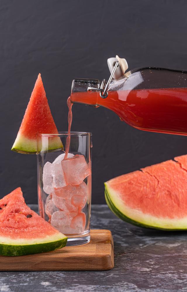 Watermelon has enough amount of water in it to keep you hydrated for longer 