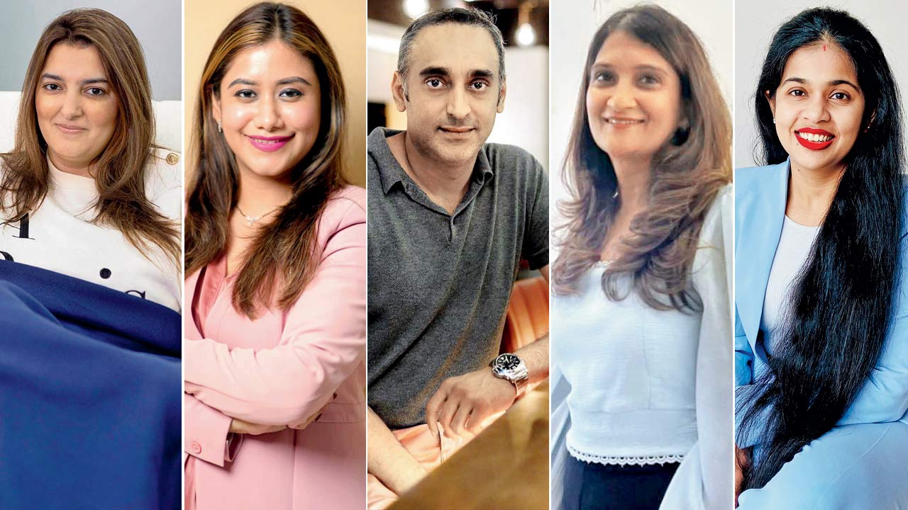 Tanya Khubchandani Vatsa, Dr Debeshi Bhattacharjee,  Vicky Singh, Anjali Tripathi and Dr Stuti Khare Shukla