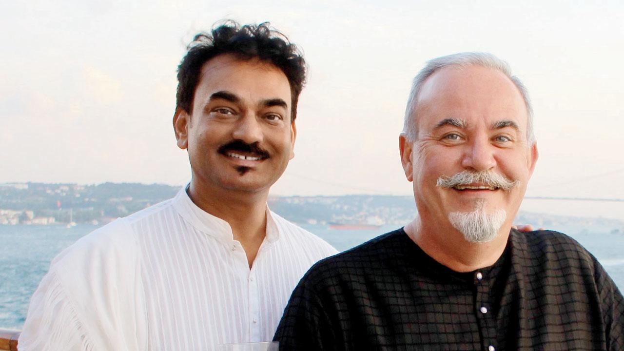 (From left) The late Wendell Rodricks and jury member Jérôme Marrel