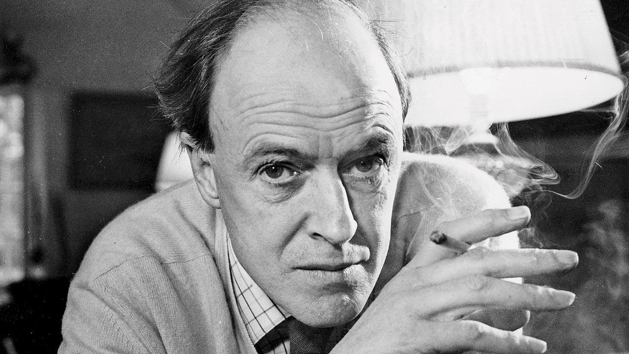 British children’s author, short-story writer and playwright Roald Dahl in a picture taken in December 1971. Pic/Getty Images