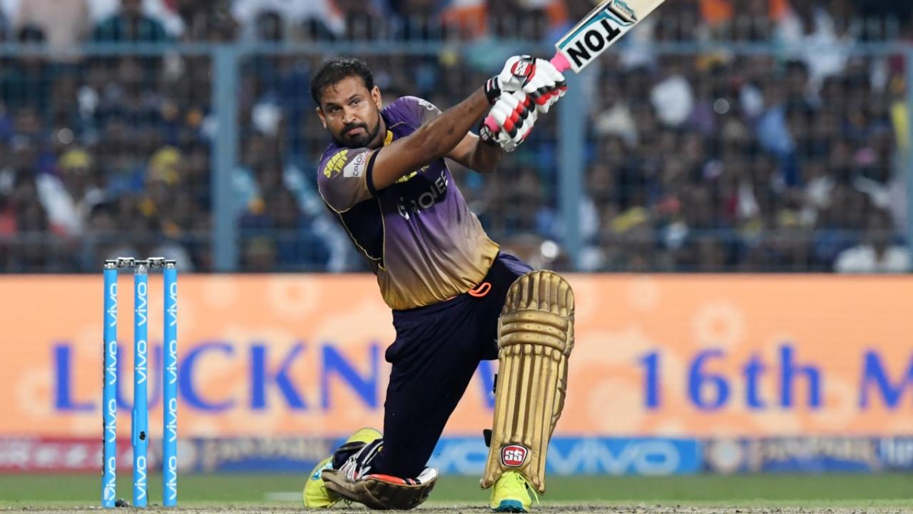Former Kolkata Knight Riders all-rounder Yusuf Pathan is holding the third spot in the elite list.Yusuf smashed 72 runs off only 22 balls and reached 50 runs in only 15 balls during his innings.