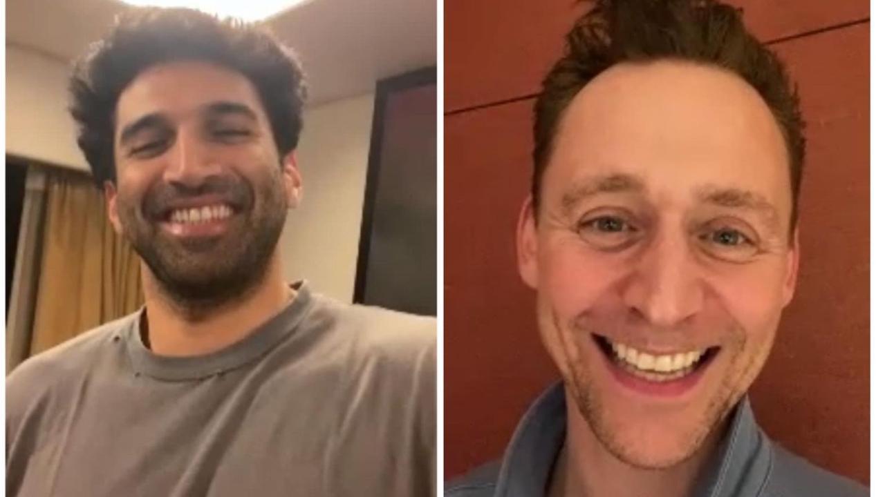 Aditya Roy Kapur video chats with the 'OG Night Manager' Tom Hiddleston, Katrina Kaif says 'Wow'!