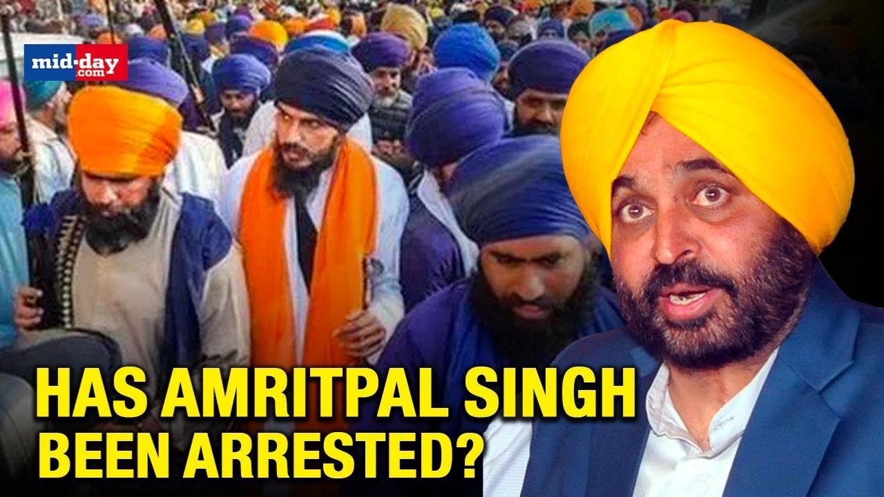 Punjab CM Bhagwant Maan Indicates Towards Amritpal Singh’s Arrest